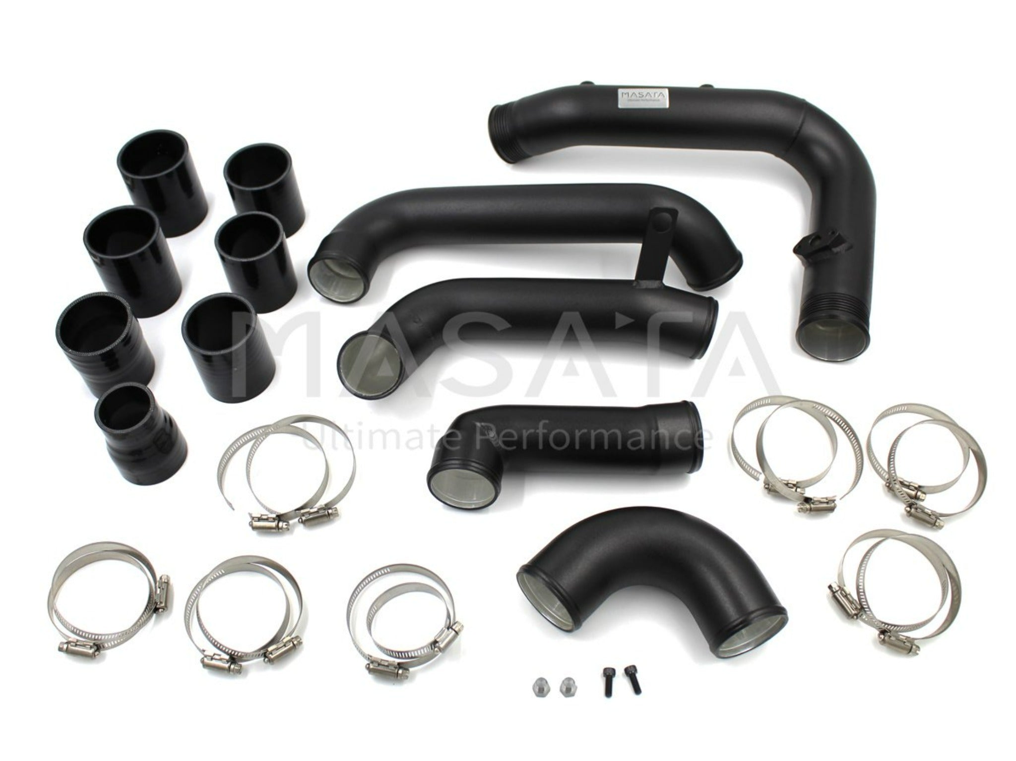 Race haus Piping Kit Masata Audi Skoda Volkswagen Gen 3 EA888 Chargepipe and Turbo to Intercooler Pipe DQ250 (8V A3/S3, MK7 Golf GTI/Golf R, Octavia, Octavia RS & Superb)
