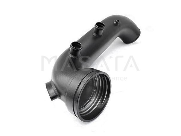 Race haus Chargepipe Masata BMW N54 E82 E90 E92 OEM Aluminium Chargepipe (1M, 135i & 335i)