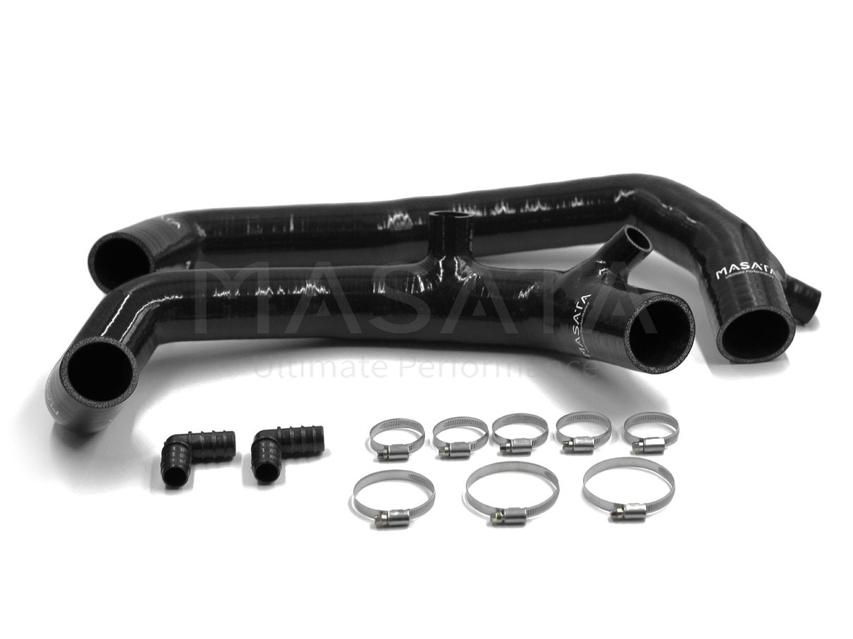 Race haus Piping Kit Masata BMW N54 E82 E90 E92 Silicone Inlets (1M, 135i & 335i)