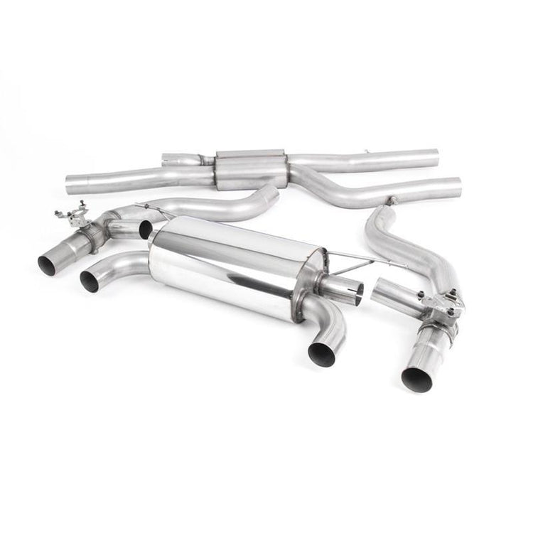 Race haus Exhaust Milltek BMW 2 Series F87 M2 Competition Coup㉠Gpf/Opf Back Exhaust