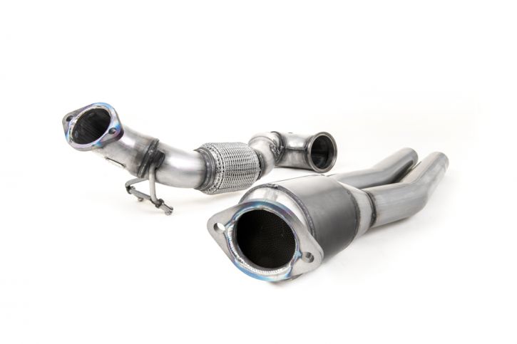 Race haus Exhaust Milltek Sport- Audi RS3 Sportback 400Ps Large Bore Downpipe+ Sports Cat Exhaust