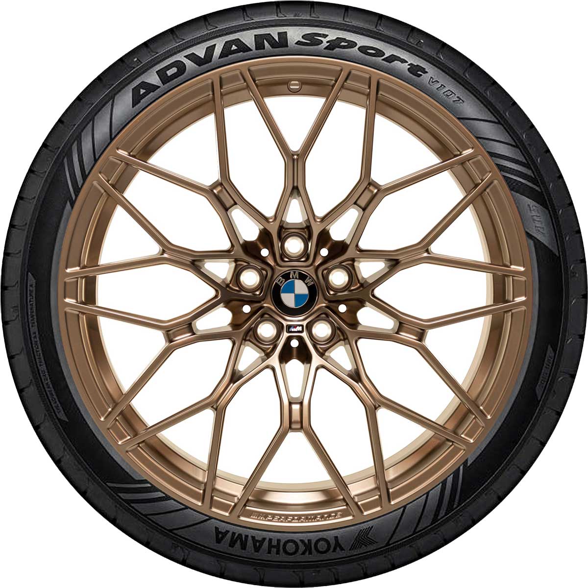 BMW Genuine M Performance G80/G82/G87 Wheel Set - 1000M Gold (Forged)