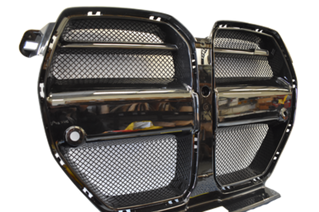 Zunsport Black Front Grille Mesh Insert Set (Non-ACC) for BMW G8X M3/M4