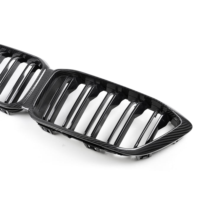 MHC+ BMW F87 M2 Competition Premium Front Grille In Pre Preg Carbon Fibre & Gloss Black – 2018-2020
