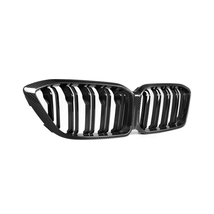 MHC+ BMW F87 M2 Competition Premium Front Grille In Pre Preg Carbon Fibre & Gloss Black – 2018-2020
