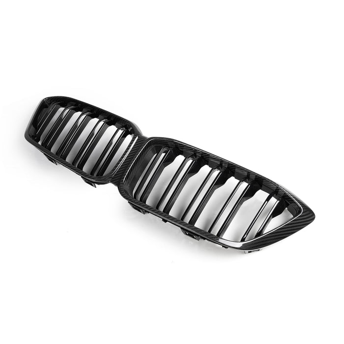 MHC+ BMW F87 M2 Competition Premium Front Grille In Pre Preg Carbon Fibre & Gloss Black – 2018-2020