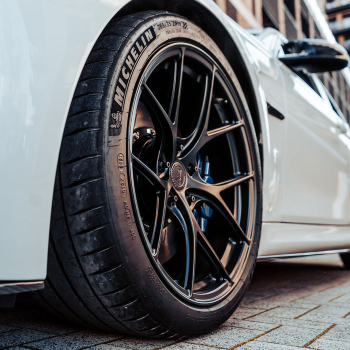 Bola FP2 19" Forged Alloy Wheels In Satin Black - Wider Rear