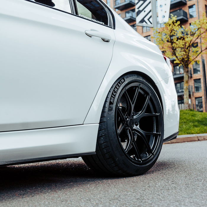 Bola FP2 19" Forged Alloy Wheels In Satin Black - Wider Rear