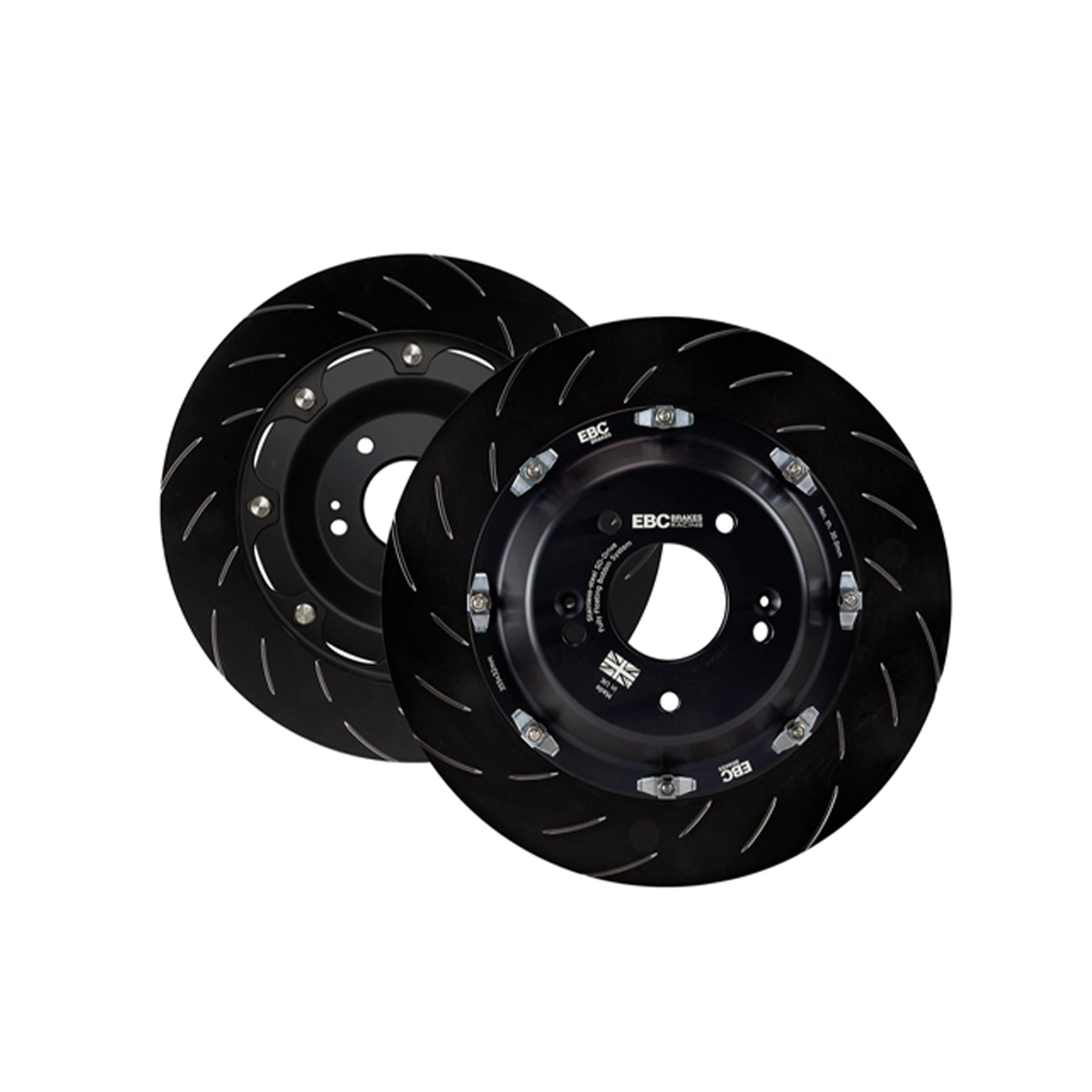 EBC BMW M2/M3/M4 RACING 2 PIECE FLOATING REAR BRAKE DISCS (G80/G81/G82/G83/G87)