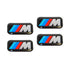 Genuine BMW M Performance M Logo Wheel Adhesive Stickers – Set of 4 36112228660