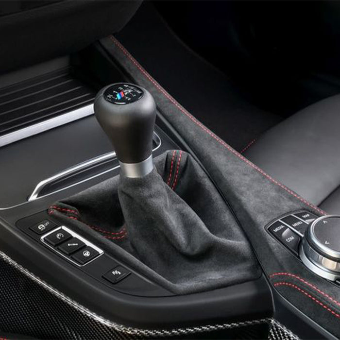 Genuine BMW OEM CS Manual Gear Selector Cover In Alcantara – F87, F80, F82 & more