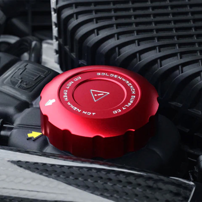 GoldenWrench BMW F Series M Car BLACKLINE Performance Coolant Expansion Tank Cap Cover