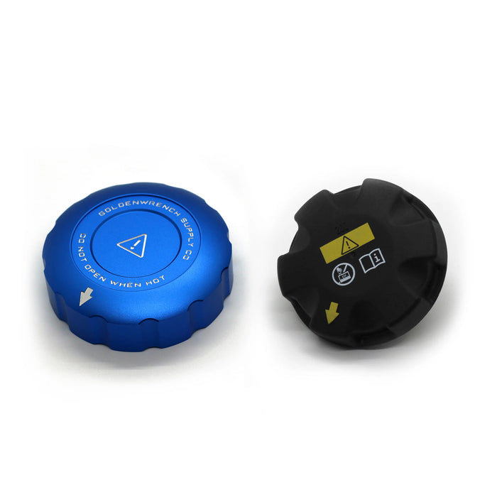 GoldenWrench BMW F Series M Car BLACKLINE Performance Coolant Expansion Tank Cap Cover