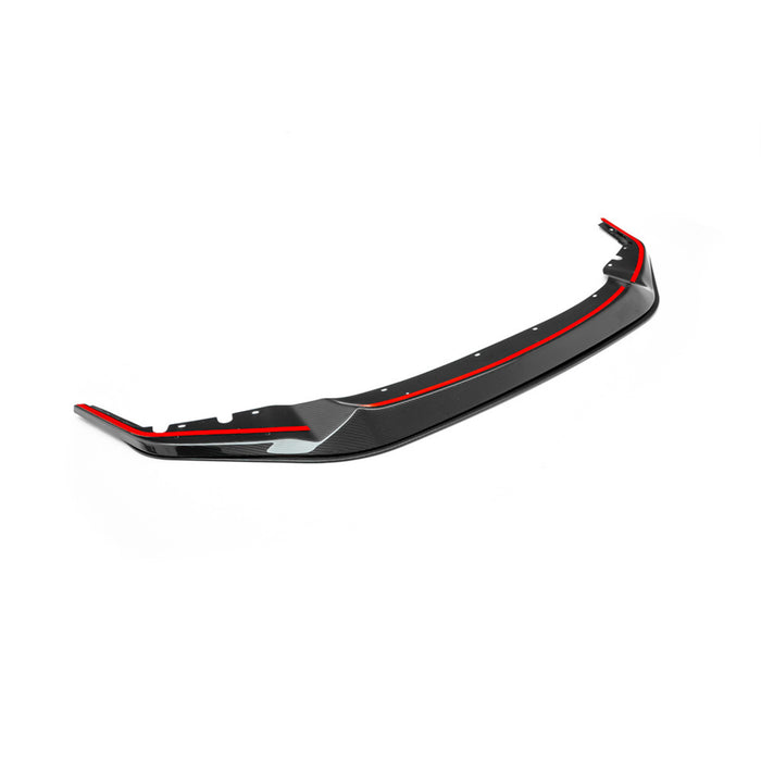 MHC+ BMW M2 Competition S55 GT Style Front Splitter In Gloss Pre Preg Carbon Fibre – F87C