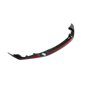 MHC+ BMW M2 Competition Performance Style Front Splitter In Gloss Pre Preg Carbon Fibre – F87C
