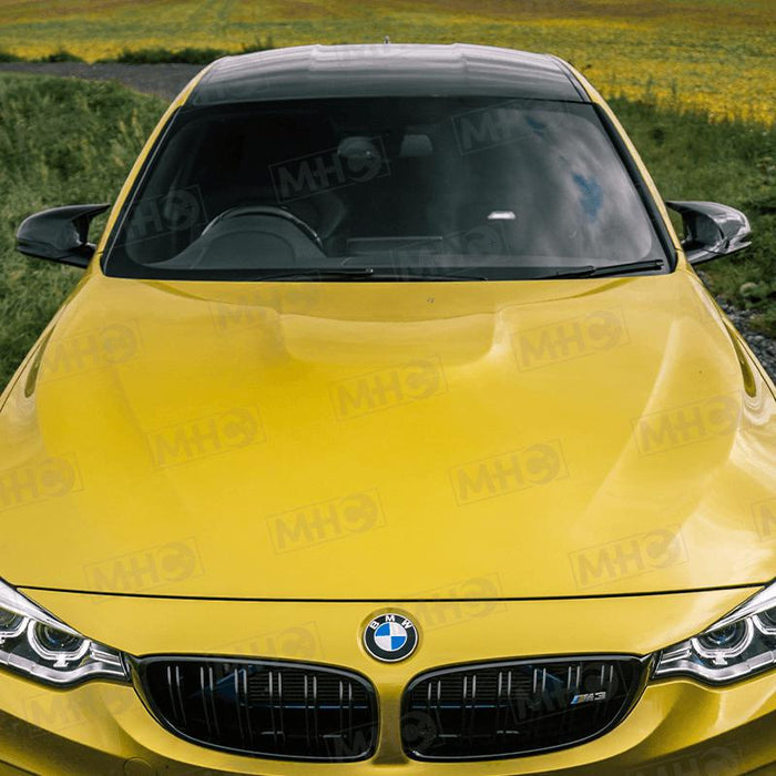 MHC+ BMW M3/M4/M2 Competition LHD Wing Mirror Covers In Pre Preg Carbon Fibre – F80/F82/F83/F87