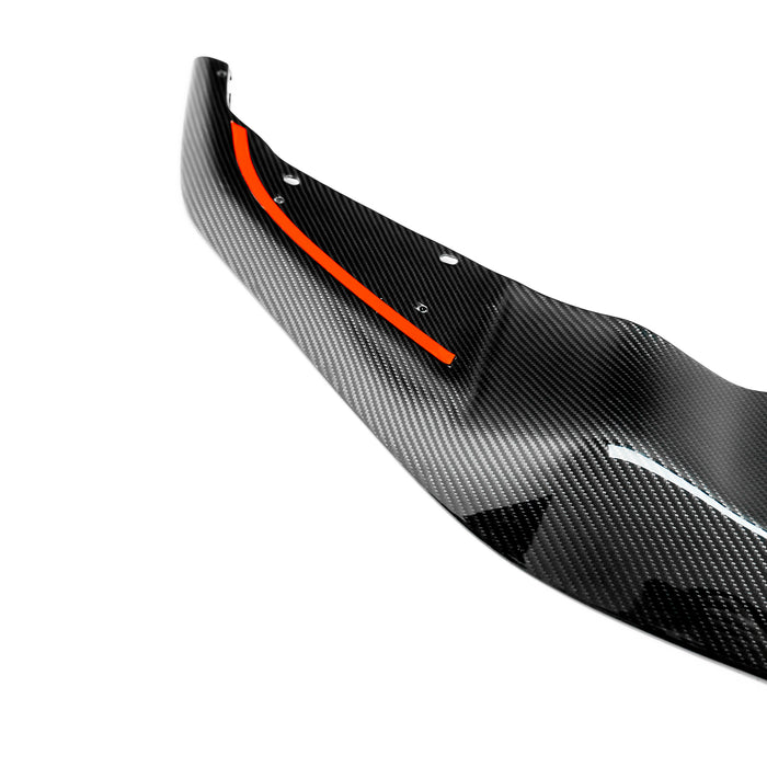MHC+ BMW M2 N55 GT Style Front Splitter In Gloss Pre Preg Carbon Fibre – F87