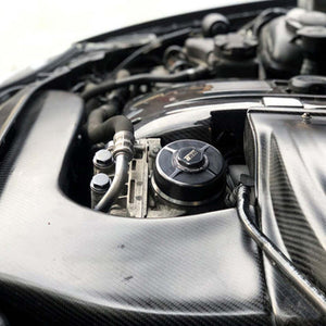 MMX BMW Oil Thermostat Lid And Caps Black - N54/N55/S55