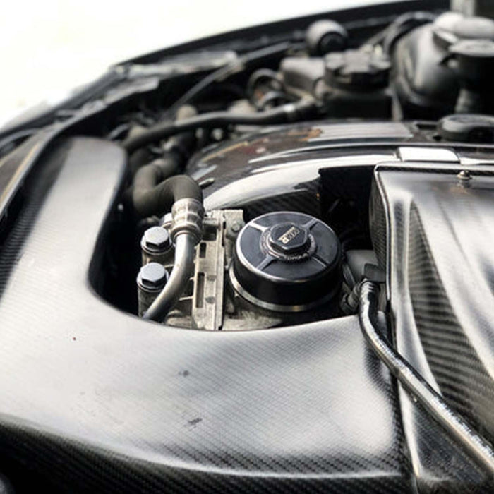 MMX BMW Oil Thermostat Lid And Caps Black - N54/N55/S55