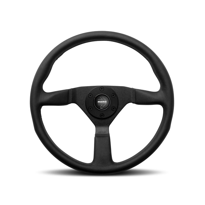 MOMO Montecarlo Steering Wheel In Black Leather