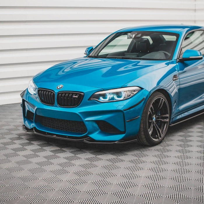 Maxton Design Front Splitter V.3 BMW M2 F87 – 2016-2020
