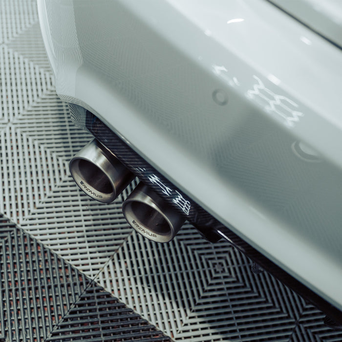 Remus Exhausts Brushed Titanium Tailpipes – Set Of 4