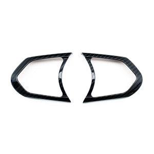 SHFT BMW F Series Steering Wheel Button Trim In Gloss Carbon Fibre Look