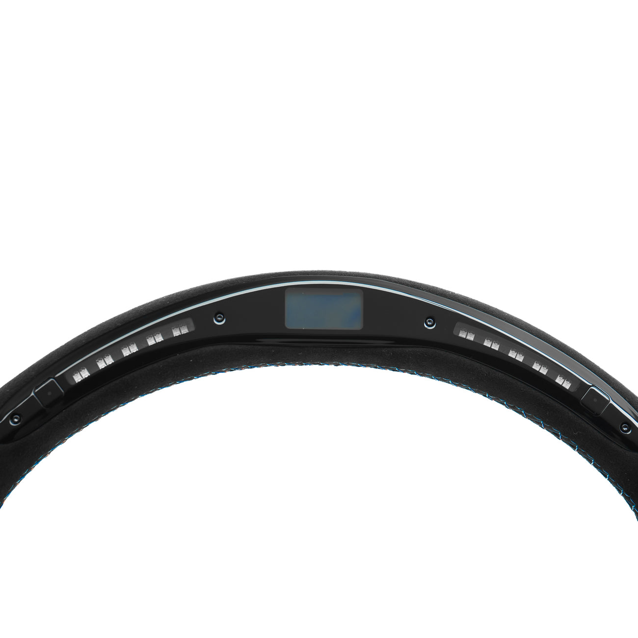 SHFT BMW F Series Round Steering Wheel In Full Alcantara With LED Race Display
