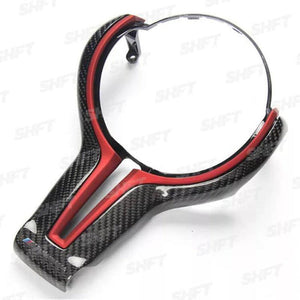 SHFT BMW M Steering Wheel Trim Insert In Red