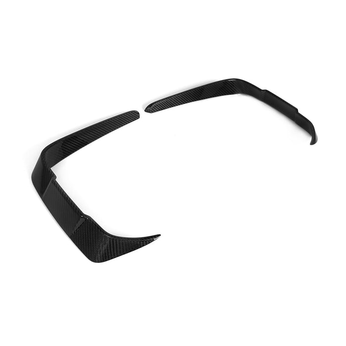 SooQoo BMW F87 M2 Competition Front Duct Trims In Gloss Carbon Fibre
