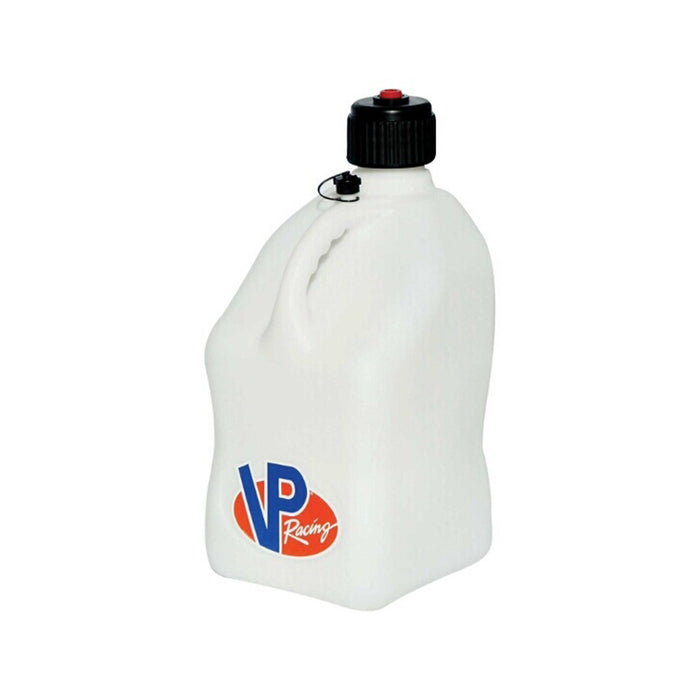 VP Racing 20L Square Motorsport Fuel Container In White