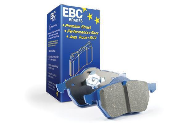 Race haus Brake Pads EBC Audi 8S 8U 8V Bluestuff Ndx Trackday Front Brake Pads - Ate Caliper DP51513/3NDX