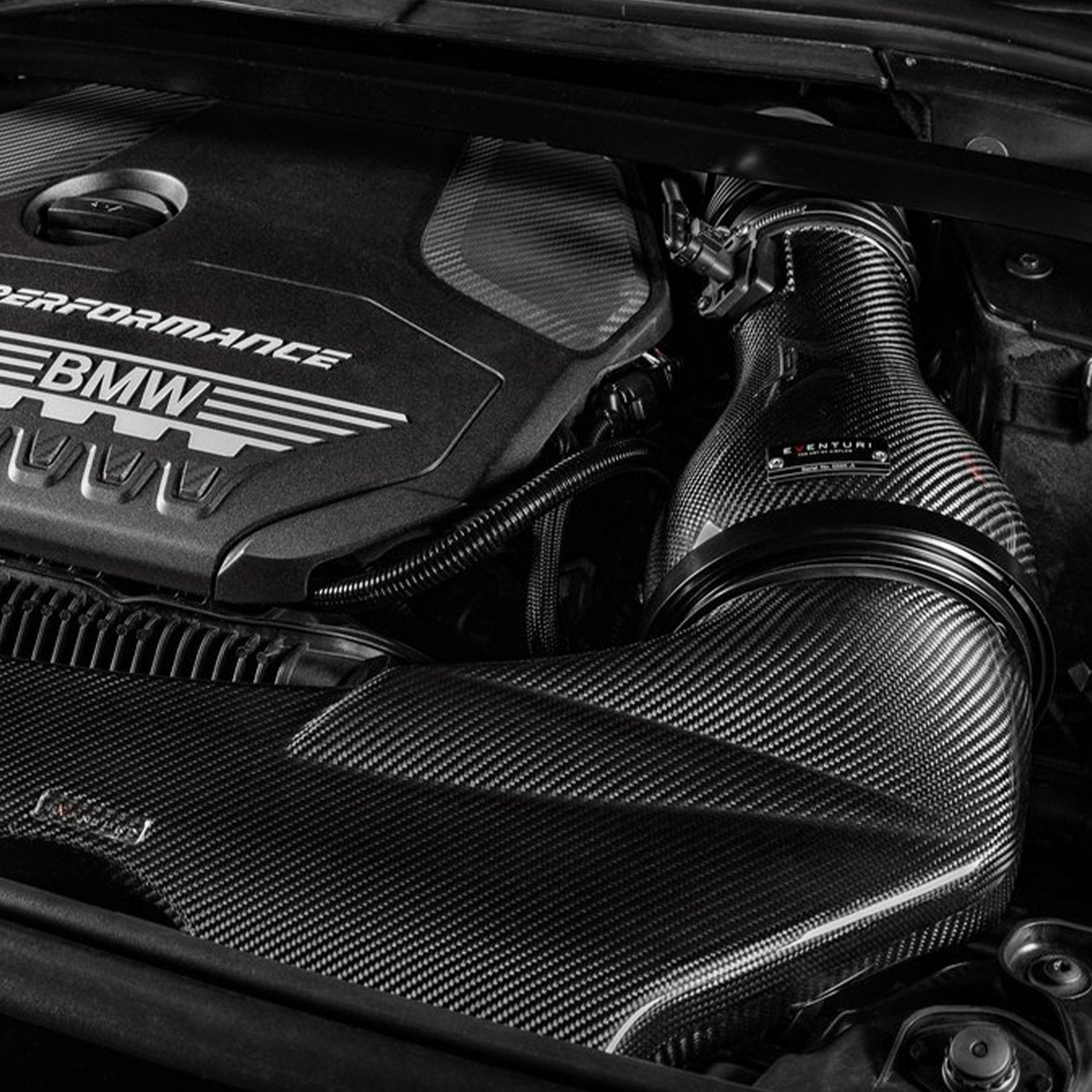 Race haus Intake Pipe Eventuri BMW B48 F40 F39 F44 Carbon Intake System (M135Ix, M235Ix & M235Ix)