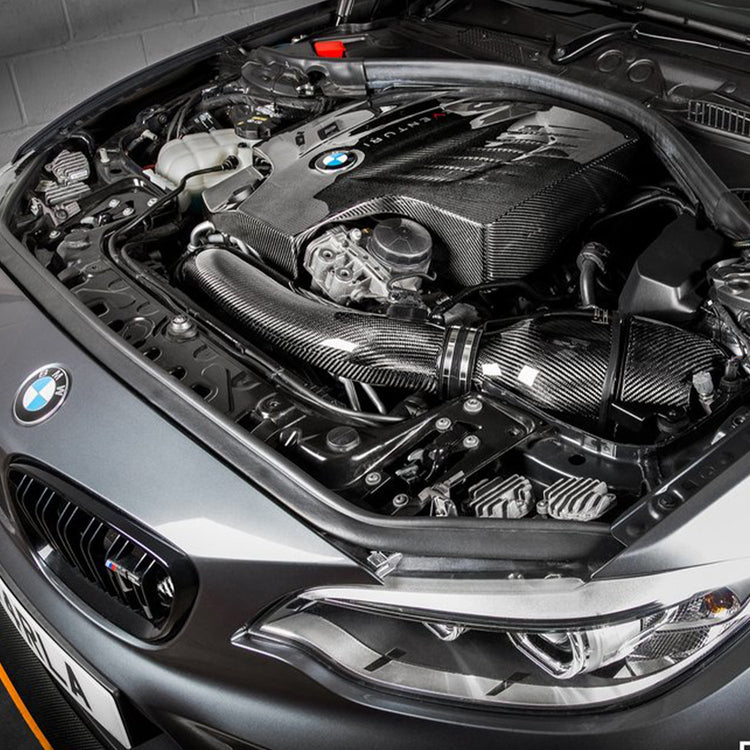 Race haus Intake Pipe Eventuri N55 Carbon Intake In Prepreg Carbon Fibre , M340I & 440I)