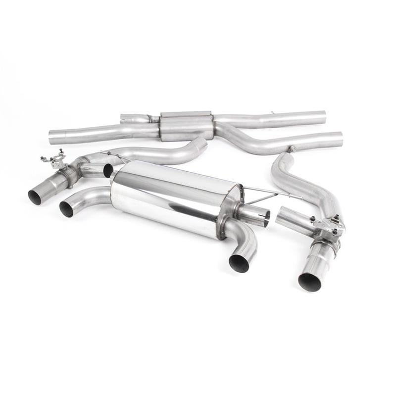 Race haus Exhaust Milltek BMW 2 Series F87 M2 Competition Coup㉠Gpf/Opf Back Exhaust